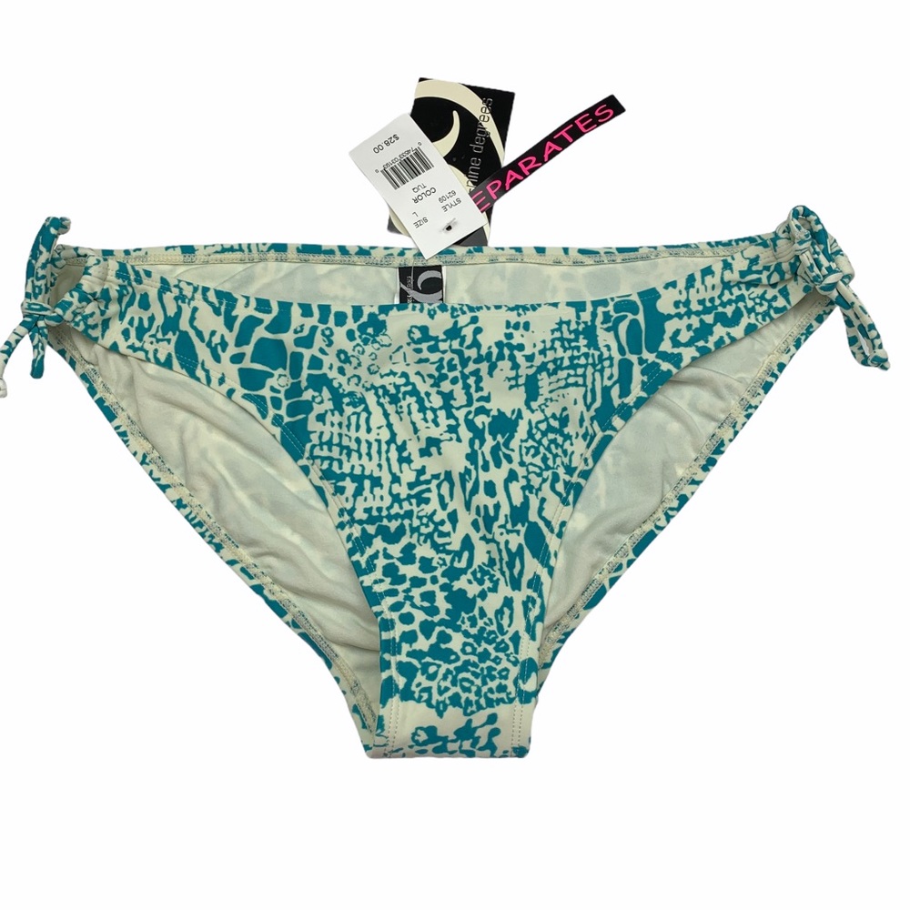 Ninety Nine Degrees Animal Print Bikini Bottom NWT